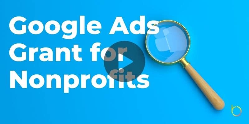 Google Ads Grant for Nonprofits